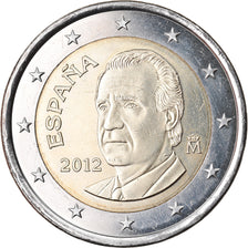 Spain, 2 Euro, 2012, AU(50-53), Bi-Metallic, KM:1151