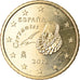 Spain, 50 Euro Cent, 2012, MS(63), Brass, KM:1149