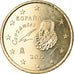 España, 50 Euro Cent, 2012, SC, Latón, KM:1149