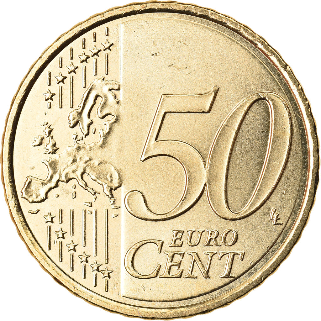 España, 50 Euro Cent, 2012, SC, Latón, KM:1149