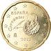 Espanha, 20 Euro Cent, 2012, MS(63), Latão, KM:1148