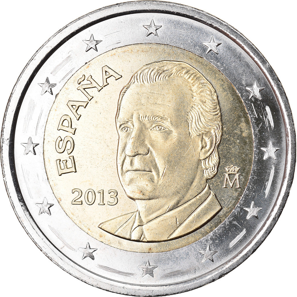 Spanien, 2 Euro, 2013, UNZ, Bi-Metallic, KM:1151