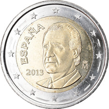 Espanha, 2 Euro, 2013, MS(63), Bimetálico, KM:1151