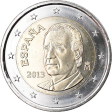 Spain, 2 Euro, 2013, MS(63), Bi-Metallic, KM:1151