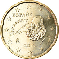 Hiszpania, 20 Euro Cent, 2013, Madrid, MS(63), Mosiądz, KM:1148