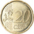 Spain, 20 Euro Cent, 2013, MS(63), Brass, KM:1148
