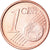Espanha, Euro Cent, 2013, MS(63), Aço Cromado a Cobre, KM:1144