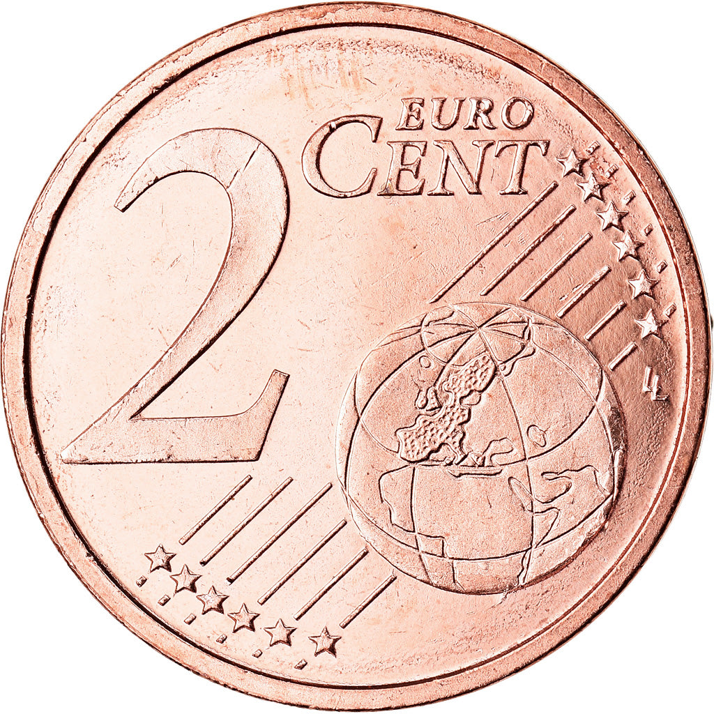 España, 2 Euro Cent, 2014, SC, Cobre chapado en acero