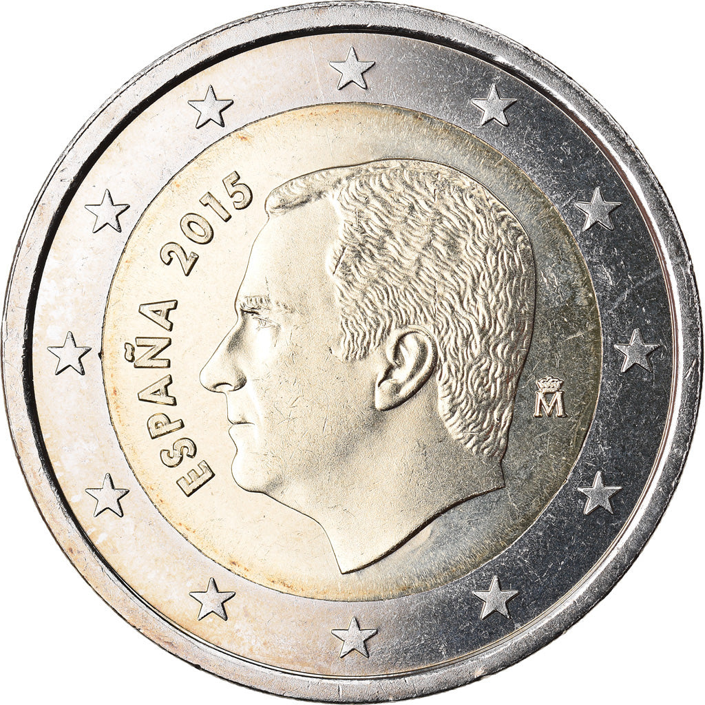 España, 2 Euro, 2015, SC, Bimetálico