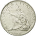 Coin, Italy, 500 Lire, 1961, Rome, AU(50-53), Silver, KM:99
