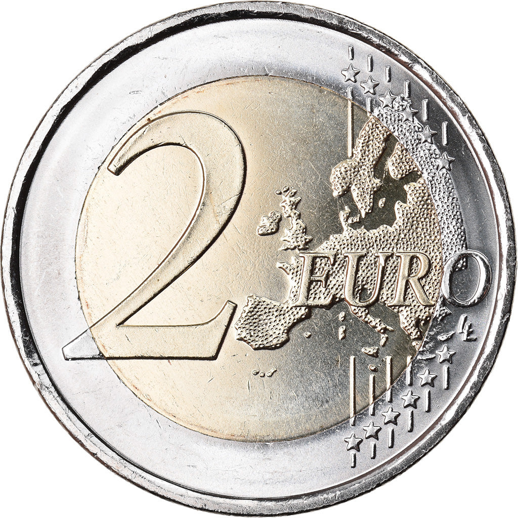 Spagna, 2 Euro, 2016, SPL, Bi-metallico