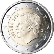 Spanien, 2 Euro, 2016, UNZ, Bi-Metallic
