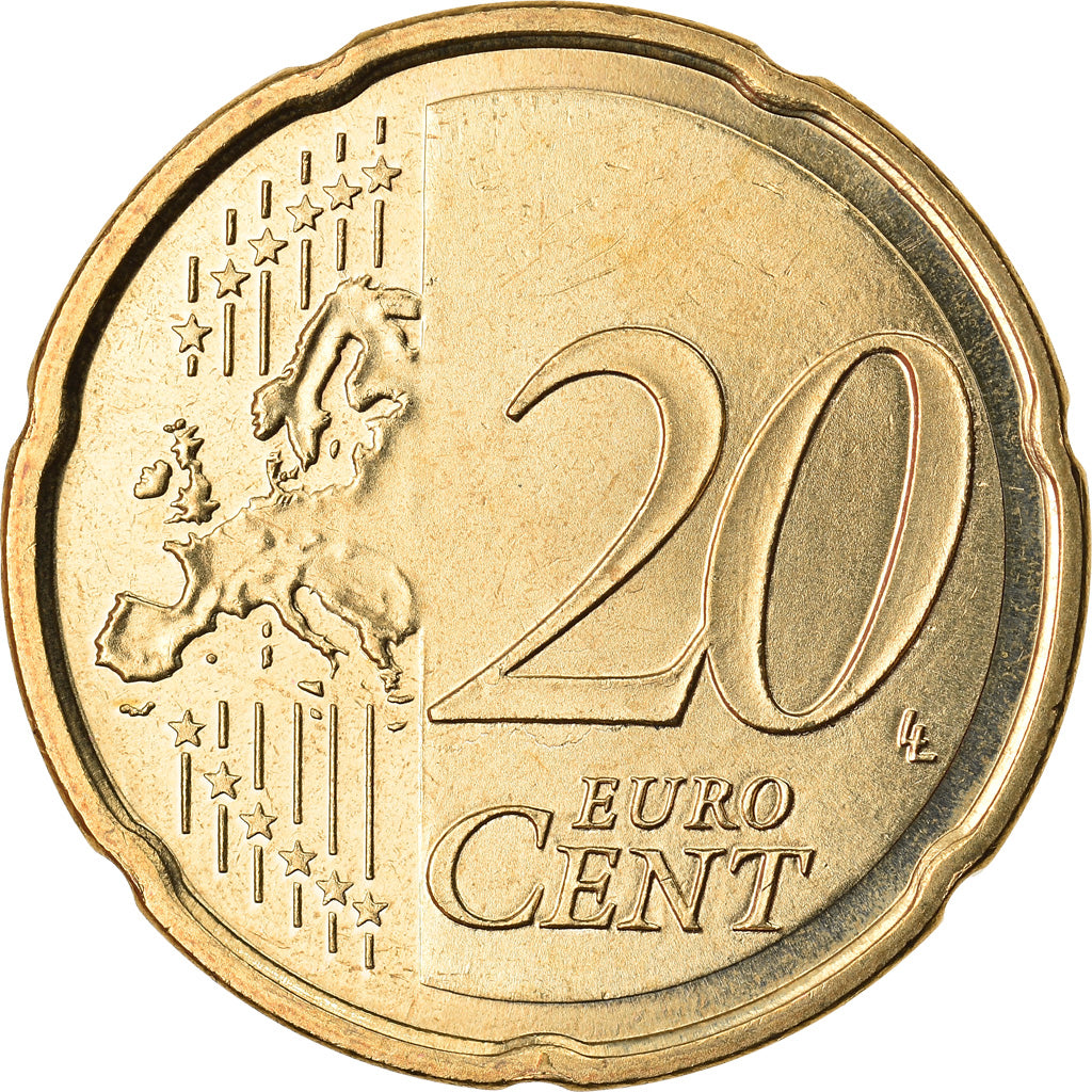 Espagne, 20 Euro Cent, 2016, SPL, Laiton