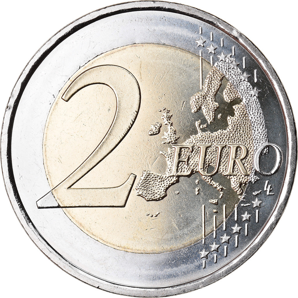 Spain, 2 Euro, 2017, MS(63), Bi-Metallic
