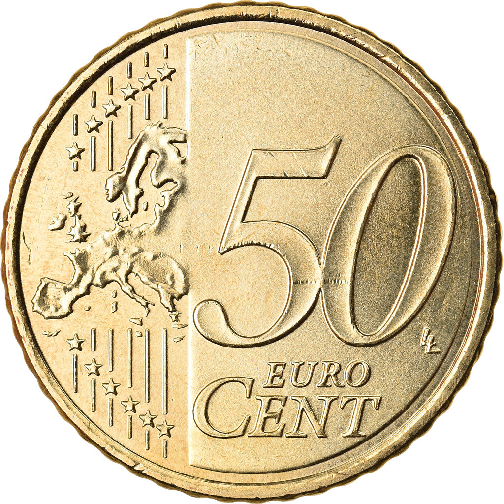 Espagne 50 Euro Cent 2017 SPL Laiton –