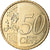 Espanha, 50 Euro Cent, 2017, MS(63), Latão