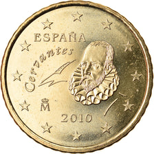 Spanien, 50 Euro Cent, 2010, UNZ, Messing, KM:1149