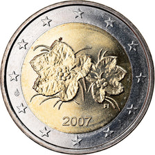 Finlande, 2 Euro, 2007, SPL, Bi-Metallic, KM:130