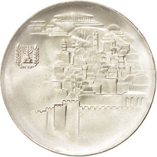 Israel, 10 Lirot, 1968, Berne, AU(55-58), Silver, KM:51