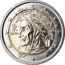 Italia, 2 Euro, 2010, SPL, Bi-metallico, KM:251