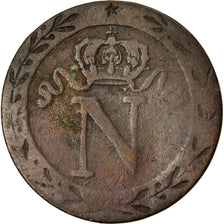 Moneta, Francja, Napoléon I, 10 Centimes, 1808, Paris, Contemporary forgery