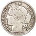 France, Cérès, Franc, 1871, Paris, VF(20-25), Silver, KM:822.1, Gadoury:465