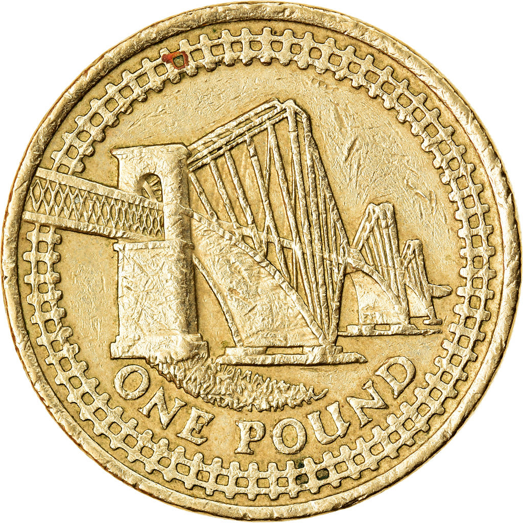 Coin, Great Britain, Elizabeth II, Pound, 2004, British Royal Mint, EF(40-45)