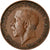 Coin, Great Britain, George V, Farthing, 1924, VF(30-35), Bronze, KM:808.2