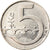 Monnaie, République Tchèque, 5 Korun, 1993, TTB, Nickel plated steel, KM:8