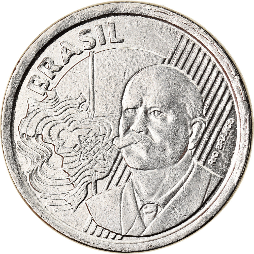 Monnaie, Brésil, 50 Centavos, 2012, TTB, Stainless Steel, KM:651a