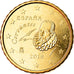 Spain, 10 Euro Cent, 2018, MS(63), Brass, KM:New