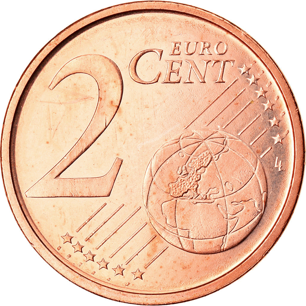 Spanien, 2 Euro Cent, 2018, UNZ, Copper Plated Steel, KM:New