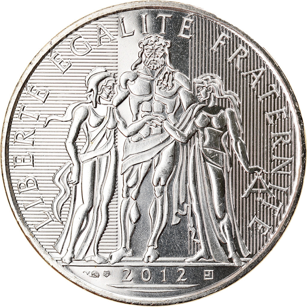 Frankreich, 10 Euro, 2012, FDC, STGL, Silber, Gadoury:EU 516, KM:2073
