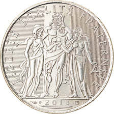 France, Hercule, 10 Euro, 2013, MS(64), Silver, Gadoury:EU590, KM:2073