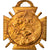 França, Journée du poilu, Medal, 1915, Qualidade Excelente, Bronze Dourado, 35