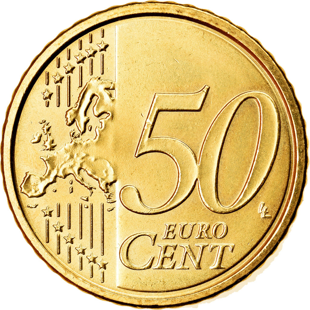 CIDADE DO VATICANO, 50 Euro Cent, 2012, MS(63), Latão, KM:387