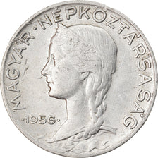 Moneta, Ungheria, 5 Filler, 1956, Budapest, BB, Alluminio, KM:549