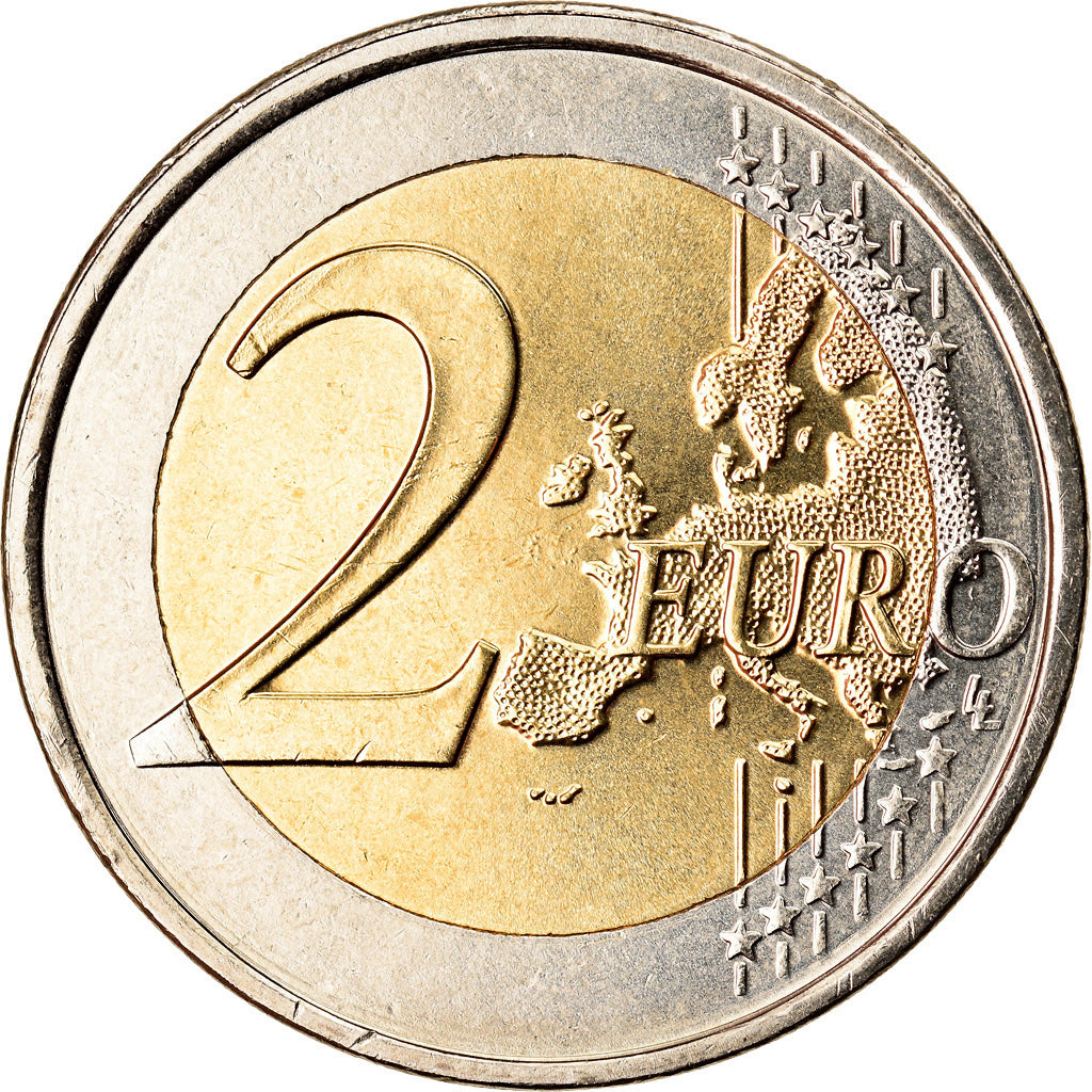 Grecia, 2 Euro, 2010, SPL, Bi-metallico, KM:215