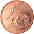 Grécia, 2 Euro Cent, 2011, MS(63), Aço Cromado a Cobre, KM:182
