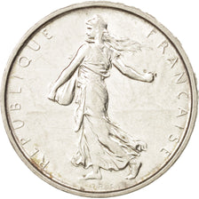 France, Semeuse, 5 Francs, 1967, AU(55-58), Silver, KM:926, Gadoury:770