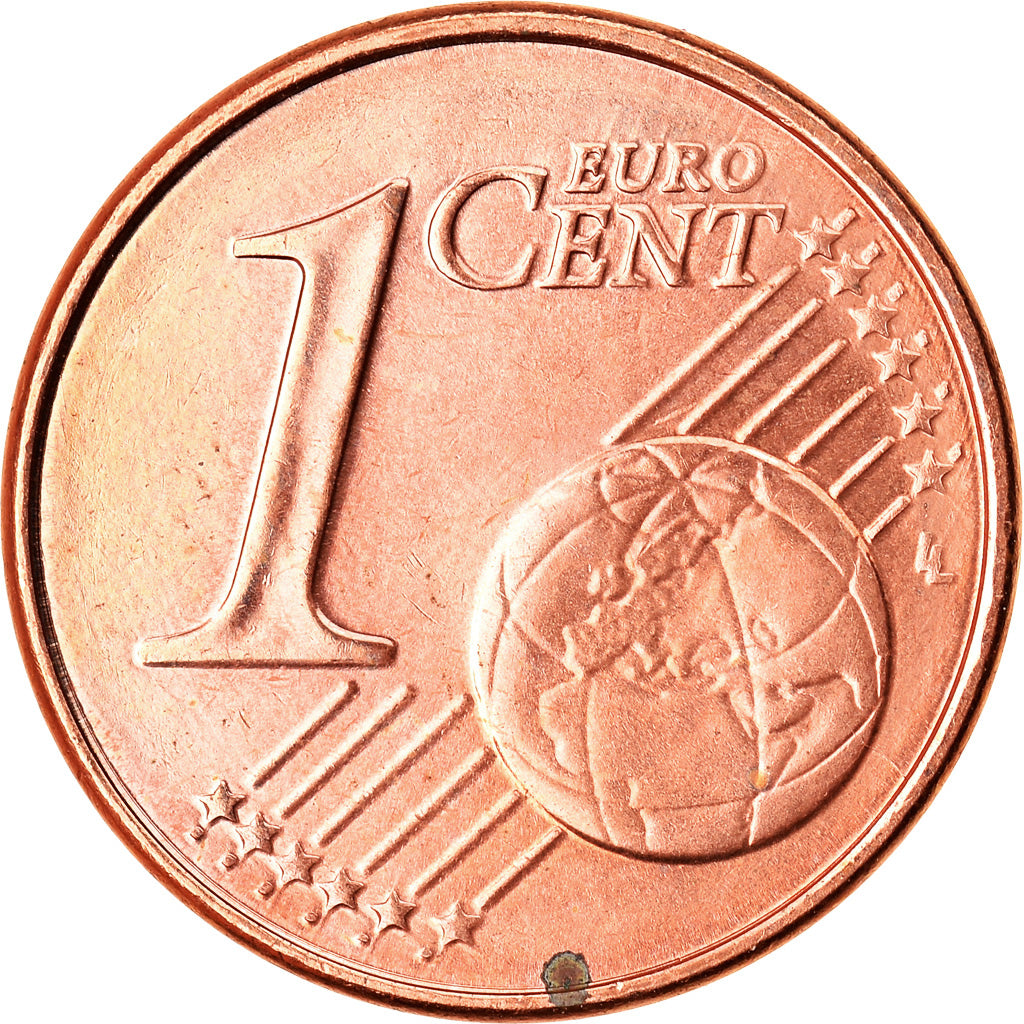 Grécia, Euro Cent, 2009, AU(55-58), Aço Cromado a Cobre, KM:181