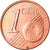 Grecia, Euro Cent, 2009, EBC, Cobre chapado en acero, KM:181