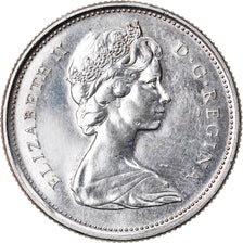 Coin, Canada, Elizabeth II, 25 Cents, 1967, Royal Canadian Mint, Ottawa