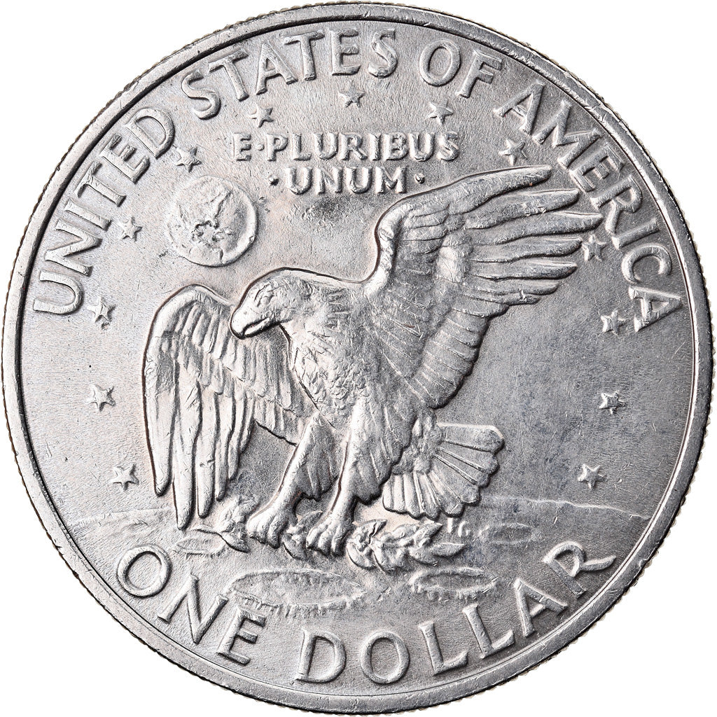 Coin, United States, Eisenhower Dollar, Dollar, 1971, U.S. Mint, Denver