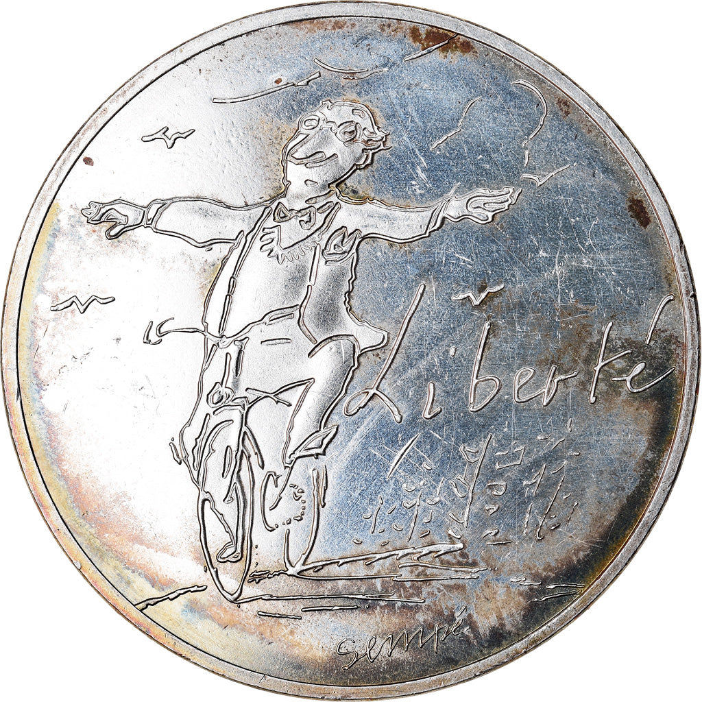 France, 10 Euro, 2014, Liberté, TTB+, Argent, Gadoury:EU717