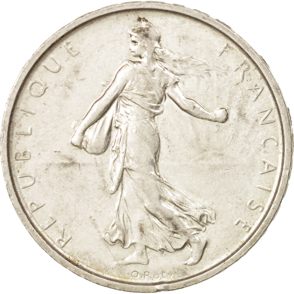 France, Semeuse, 5 Francs, 1965, AU(55-58), Silver, KM:926, Gadoury:770