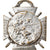 France, Journée du poilu, Medal, 1915, Very Good Quality, Silvered bronze, 35