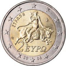 Griechenland, 2 Euro, 2006, UNZ, Bi-Metallic, KM:188