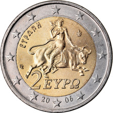 Greece, 2 Euro, 2006, AU(50-53), Bi-Metallic, KM:188