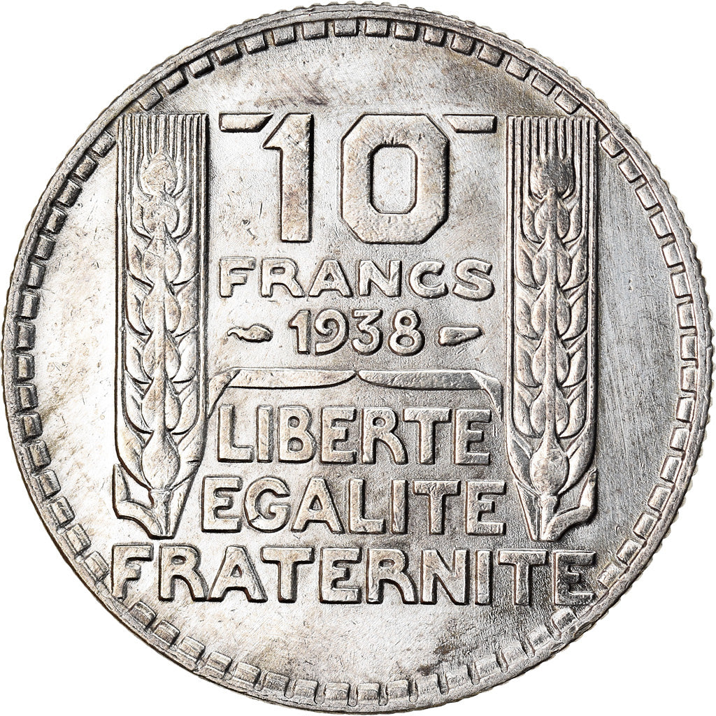 Coin, France, 10 Francs, 1938, Paris, MS(63), Silver, KM:878, Gadoury:801